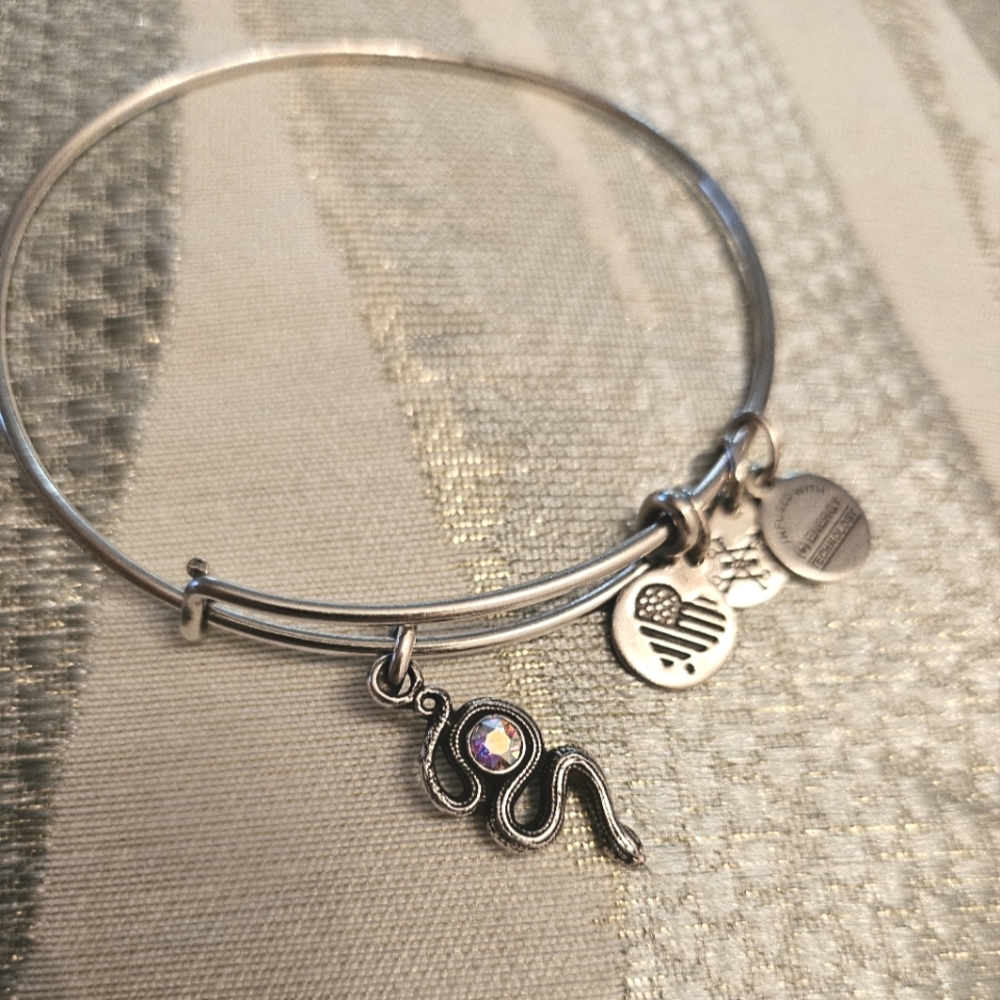 Alex and Ani bracelet freshly polished